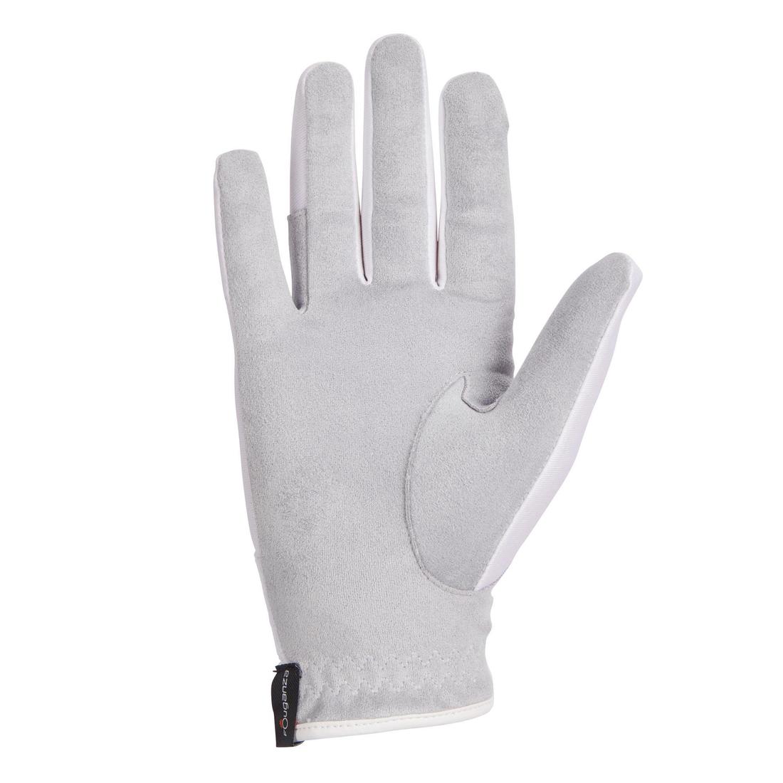 Guantes equitación niños BASIC negros - Image 10