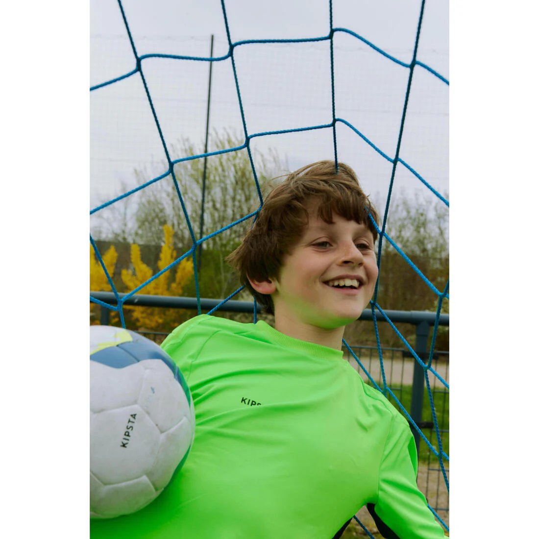 Guantes F500 Viralto Shielder naranja/azul niños - Image 11