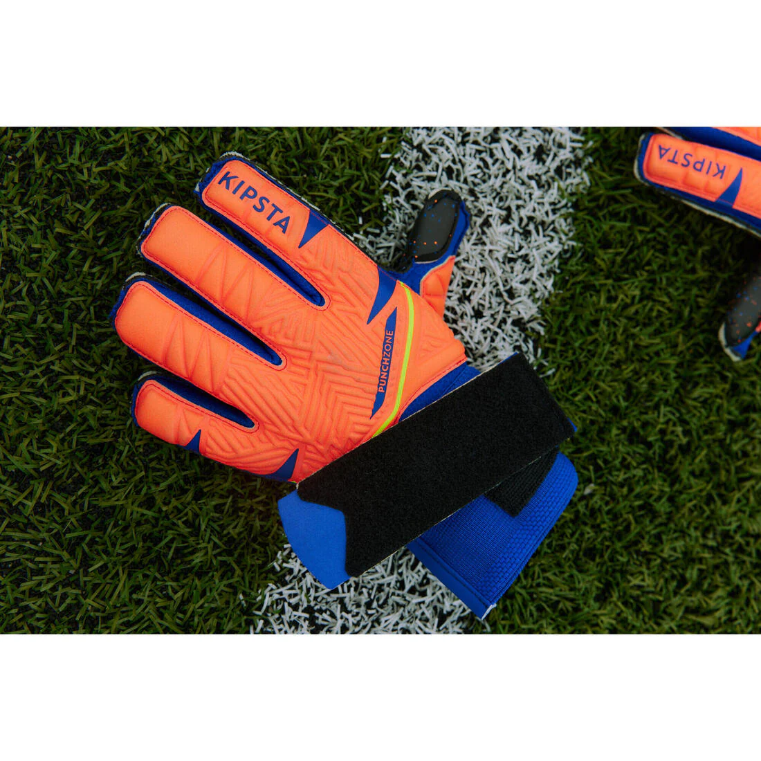 Guantes F500 Viralto Shielder naranja/azul niños - Image 15