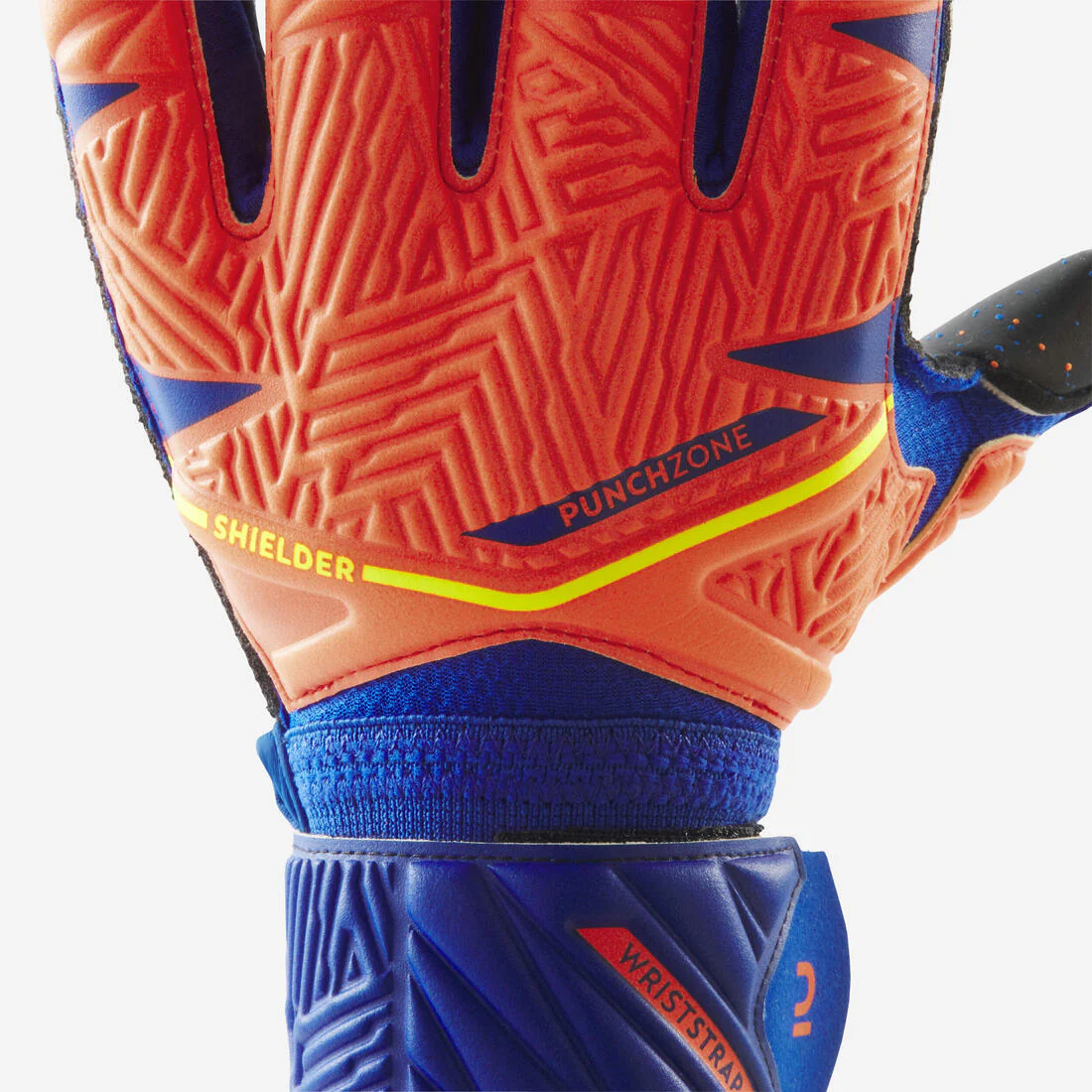 Guantes F500 Viralto Shielder naranja/azul niños - Image 6