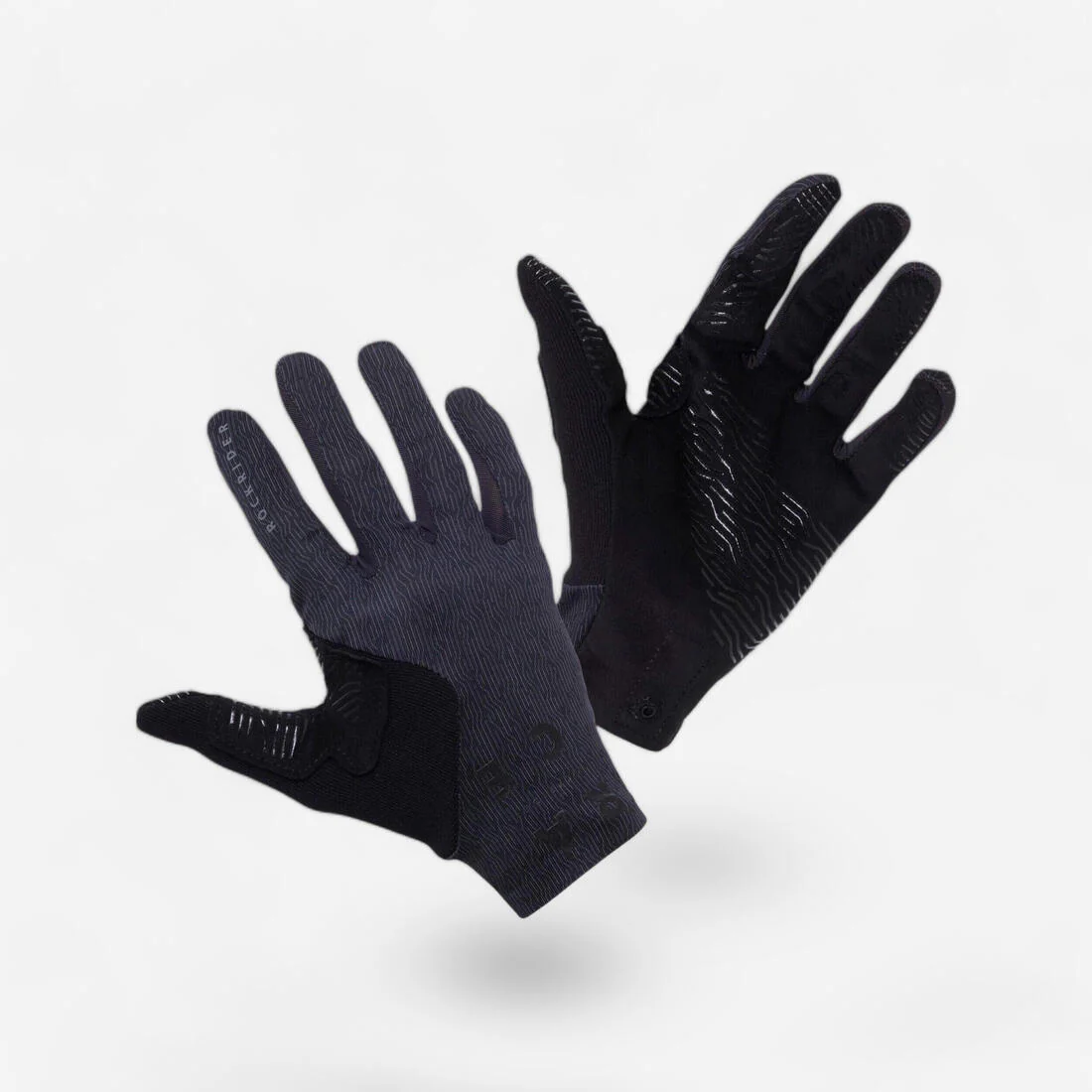 GUANTES MTB RACE ANTIDESLIZANTES NEGRO