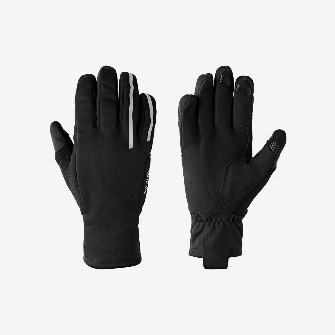 GUANTES PARA BICICLETA DE INVIERNO NEGRO 500