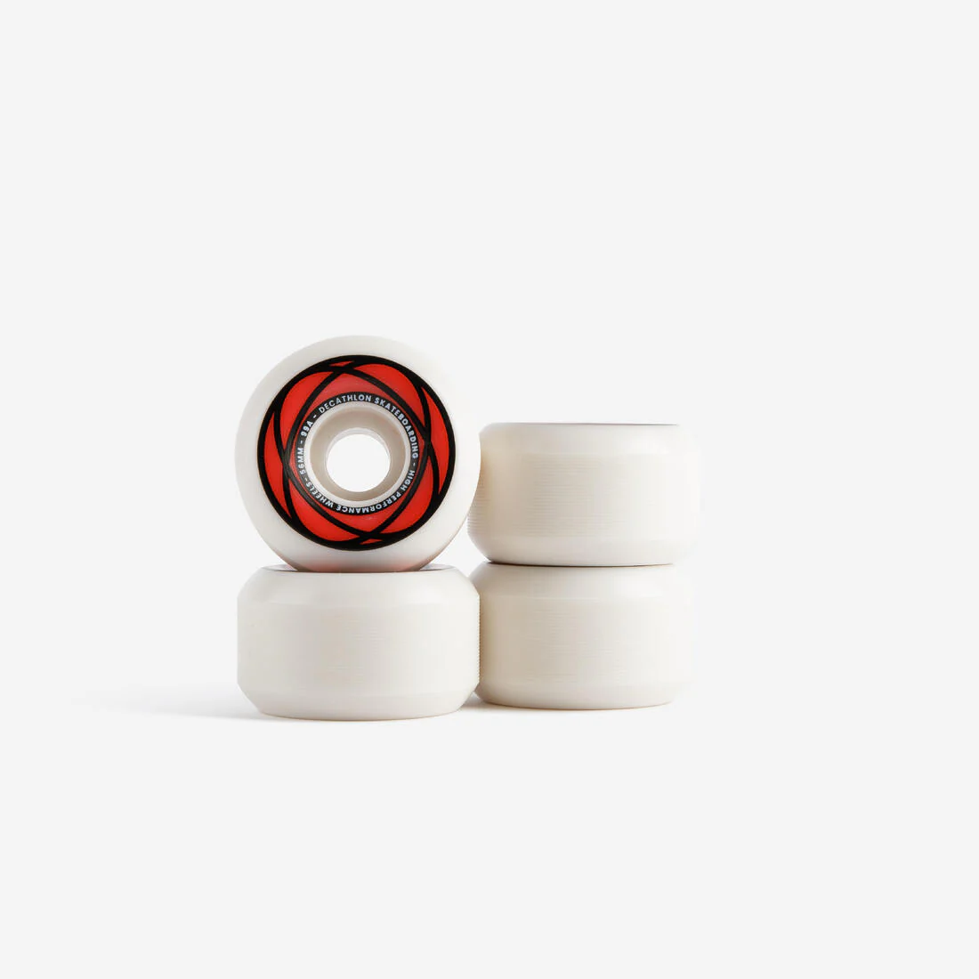 JUEGO DE 4 RUEDAS DE SKATEBOARD FORMA CÓNICA TAMAÑO 52 MM 99A - Image 2