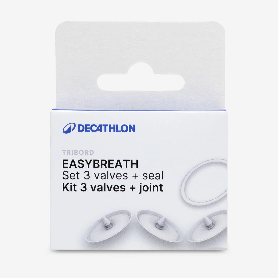 Kit 3 Válvulas Naranja + Junta Tubo Máscara Easybreath - Image 2
