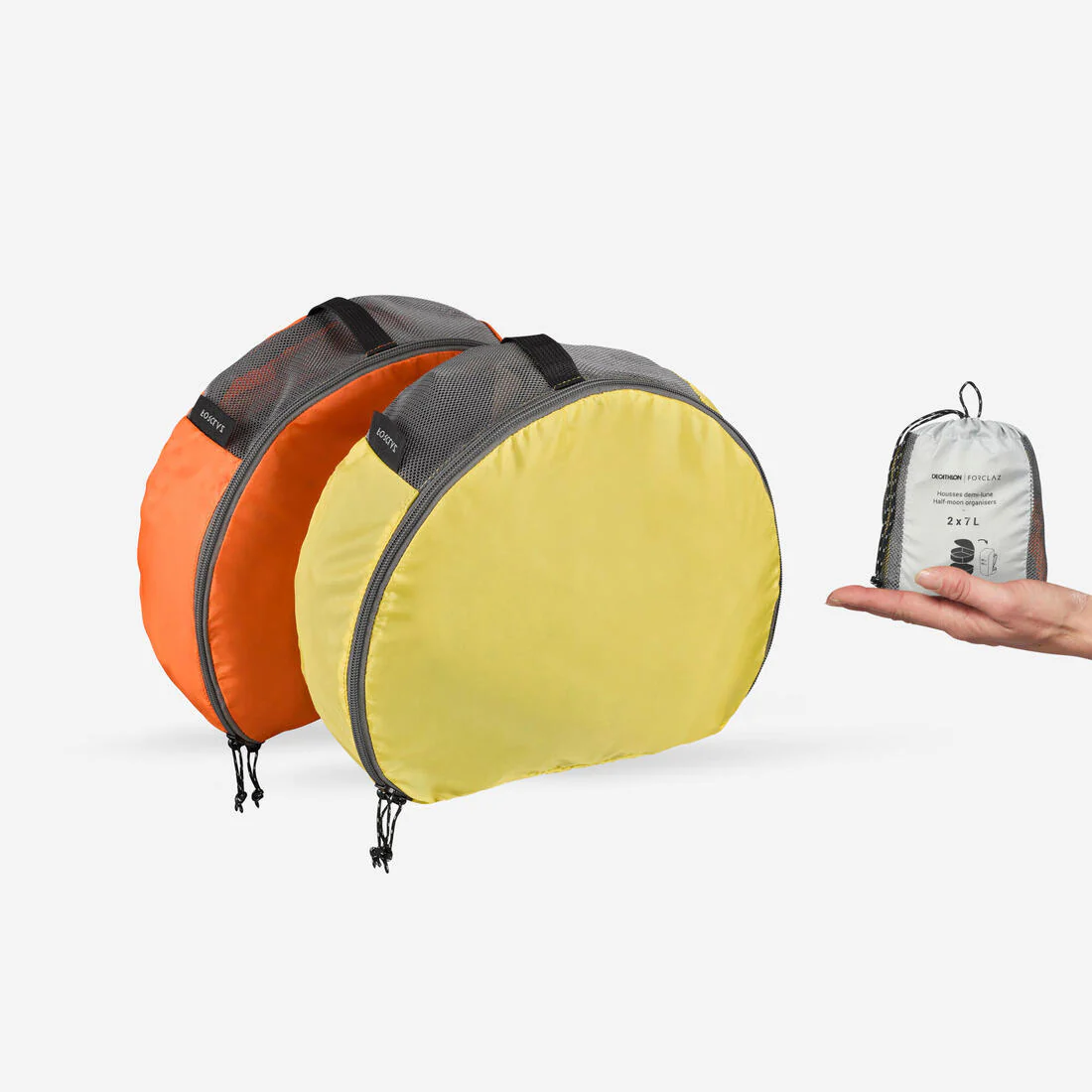KIT BOLSOS ORGANIZADORES PARA MOCHILA X 2