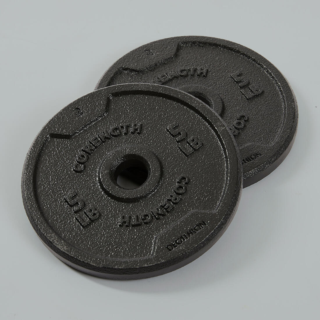 KIT MANCUERNA MUSCULACIÓN DISCO HIERRO FUNDIDO 50 KG - Image 5