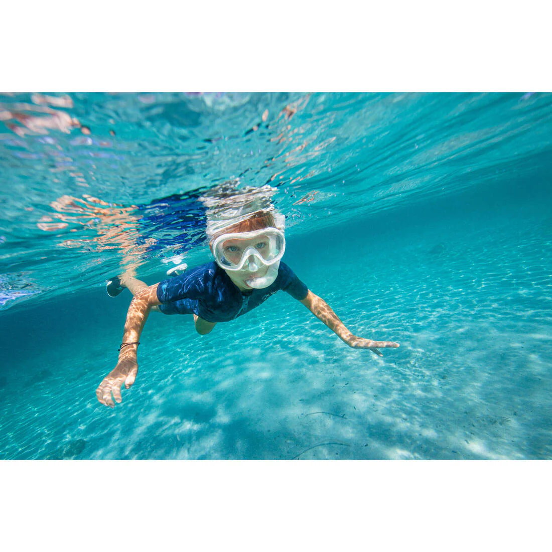 KIT MÁSCARA + TUBO SNORKEL NIÑOS SUBEA 100 - Image 2