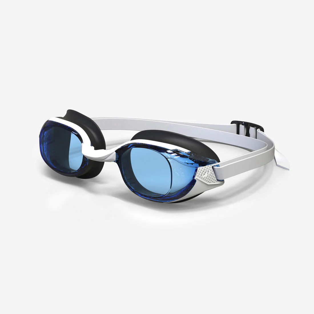 LENTES NATACIÓN BFIT BLANCO-ROSA CRISTALES ESPEJO TALLA ÚNICA - Image 2