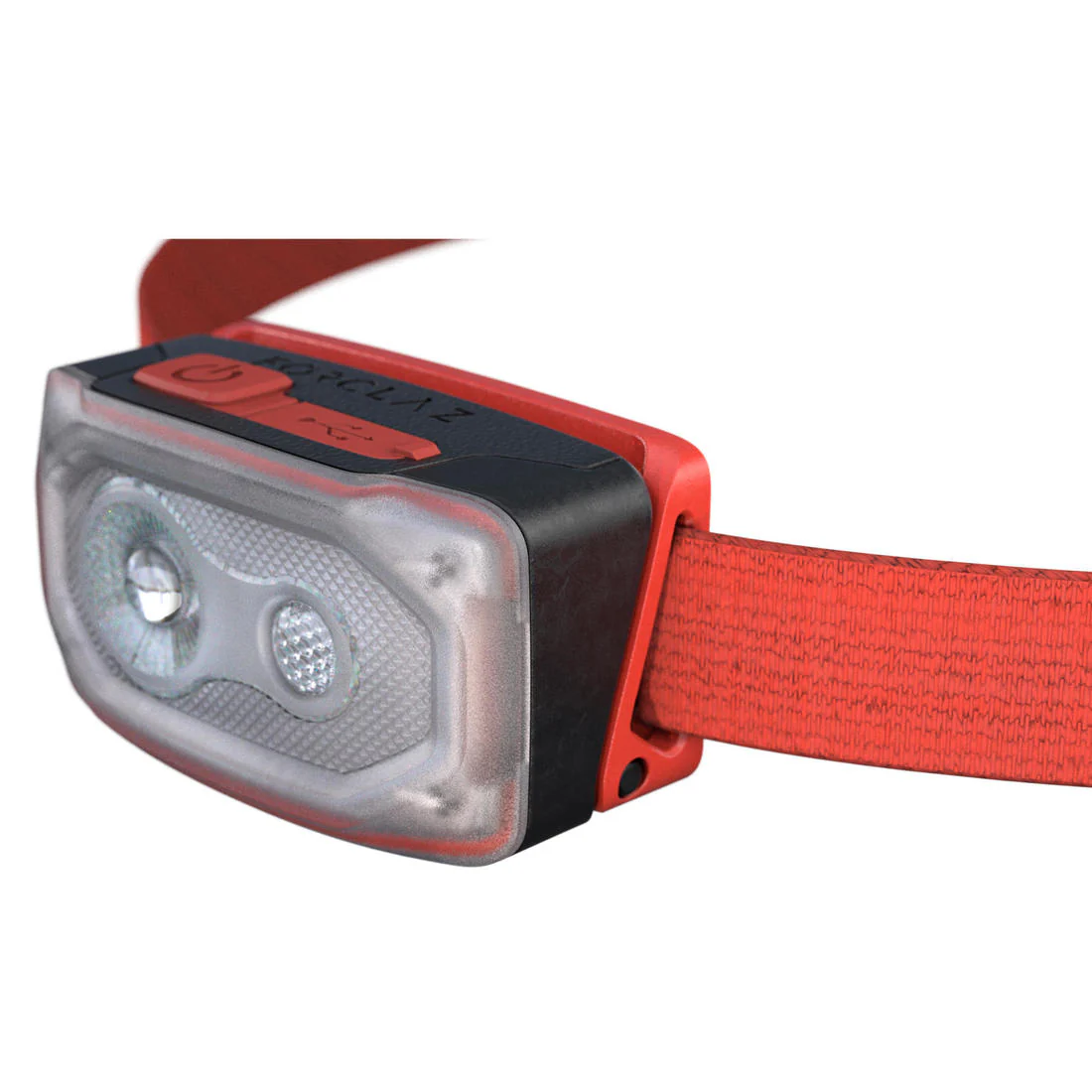 LINTERNA FRONTAL 100 LÚMENES VIVAC 500 USB ROJO - Image 5
