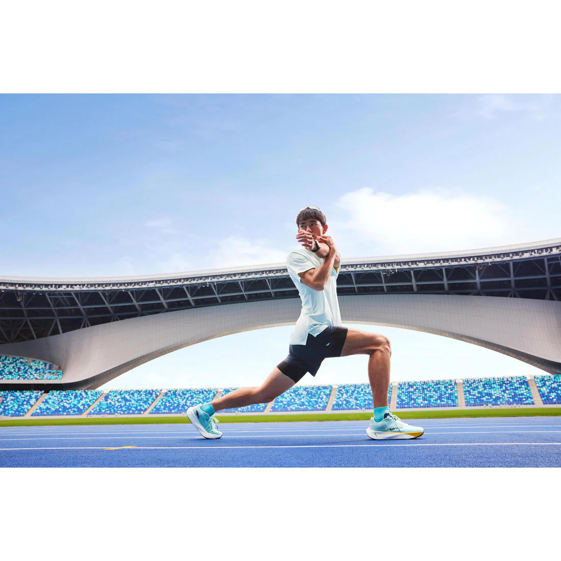 LOTE dDE 2 PARES DE CALCETINES DE RUNNING RUN500 FINOS MID - Image 15