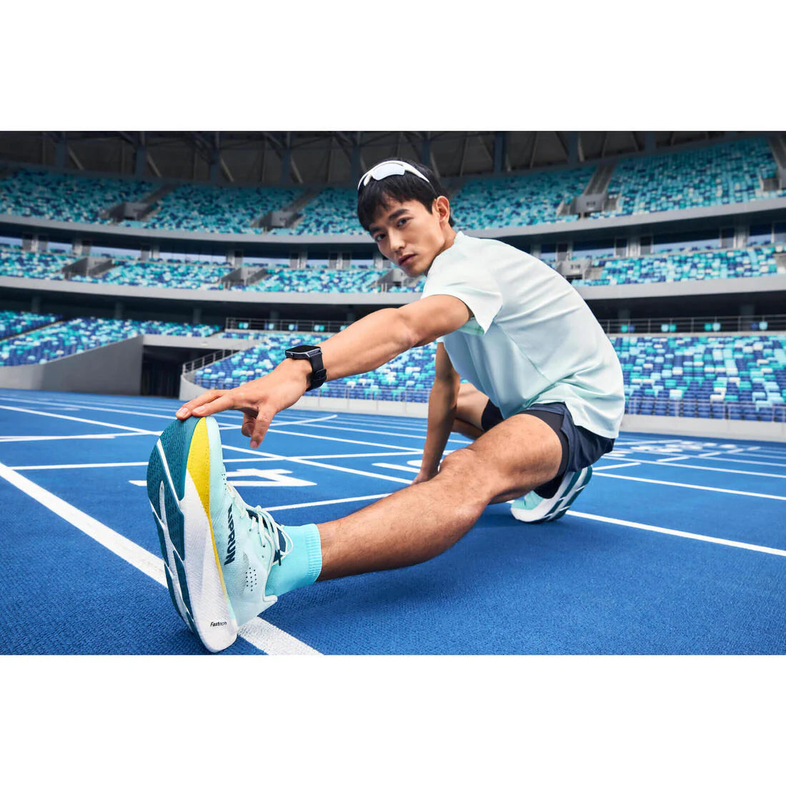 LOTE dDE 2 PARES DE CALCETINES DE RUNNING RUN500 FINOS MID - Image 17