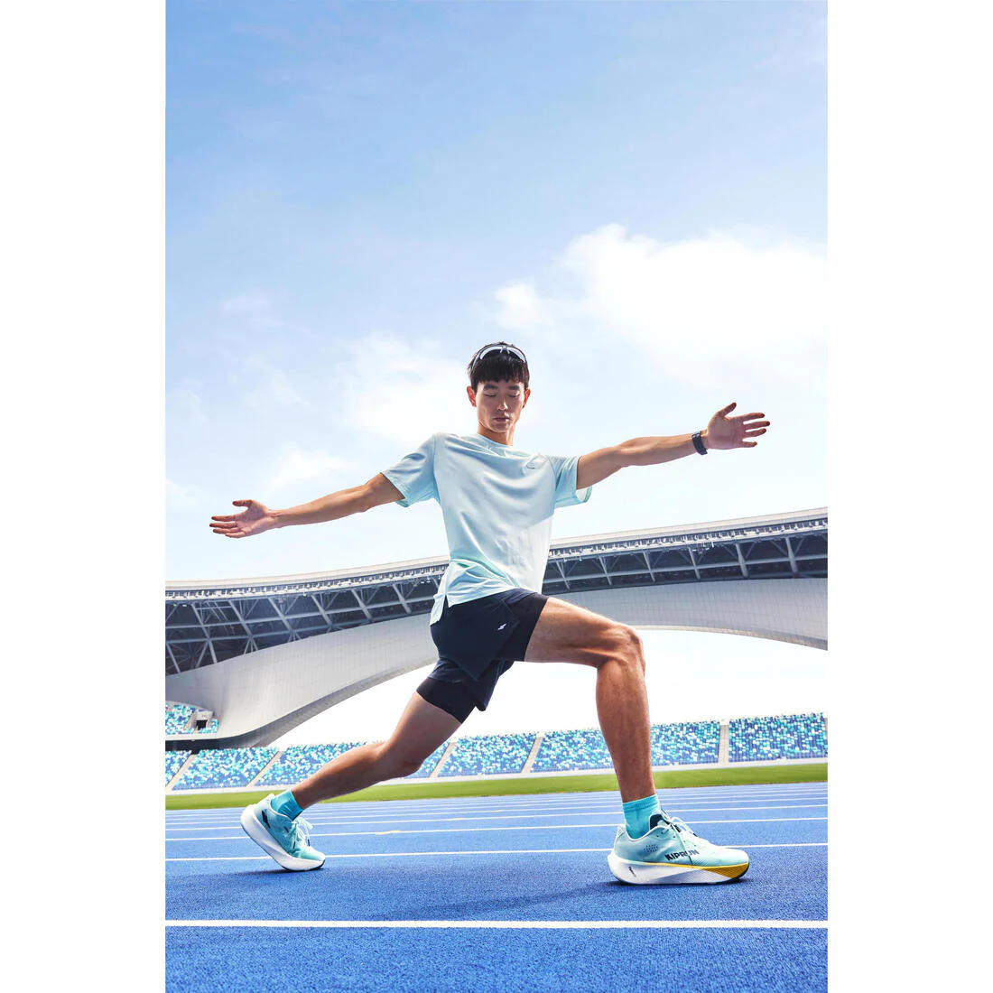LOTE dDE 2 PARES DE CALCETINES DE RUNNING RUN500 FINOS MID - Image 19