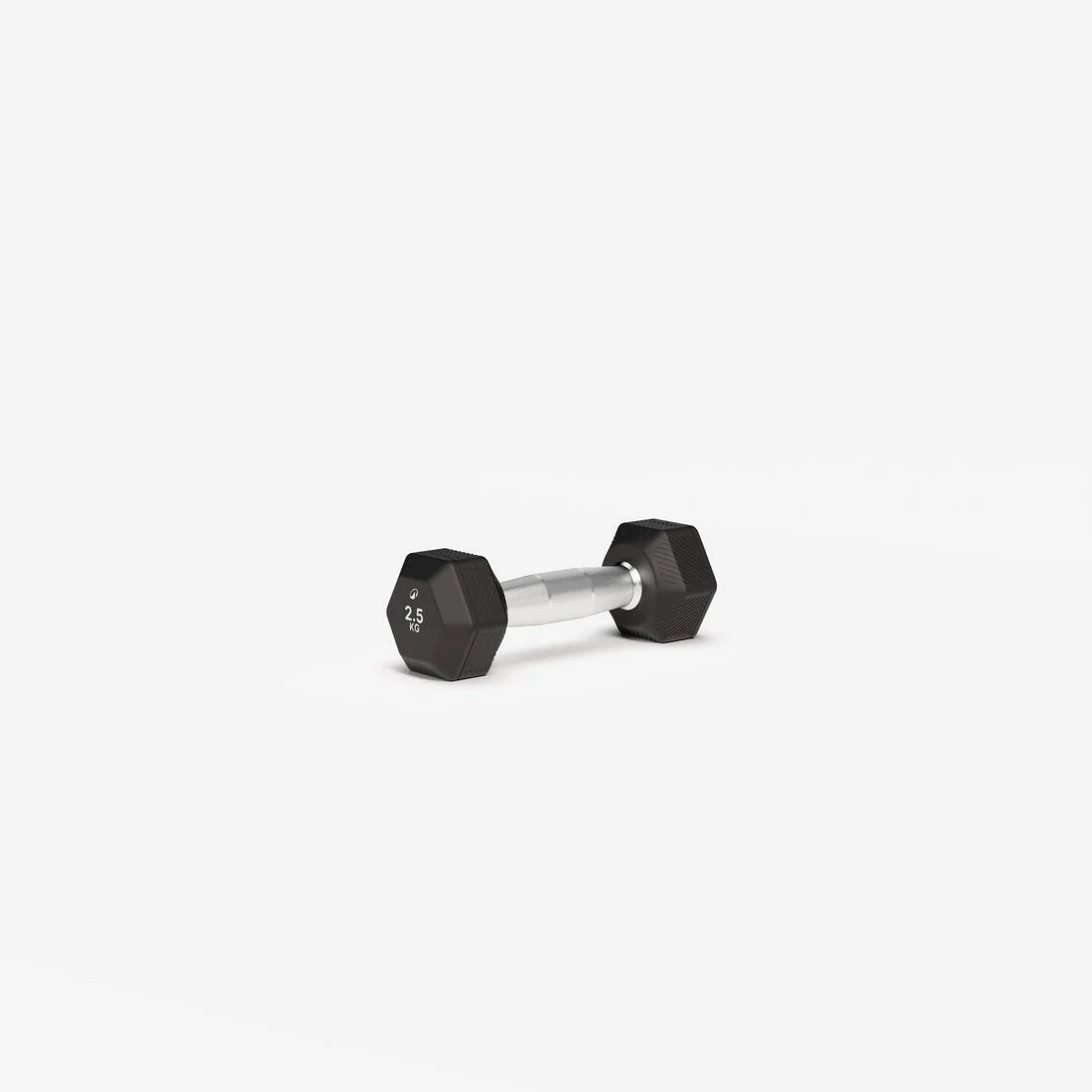 Mancuerna Crosstraining/Musculación Dumbbell Hexagonal Negro 2,5 kg