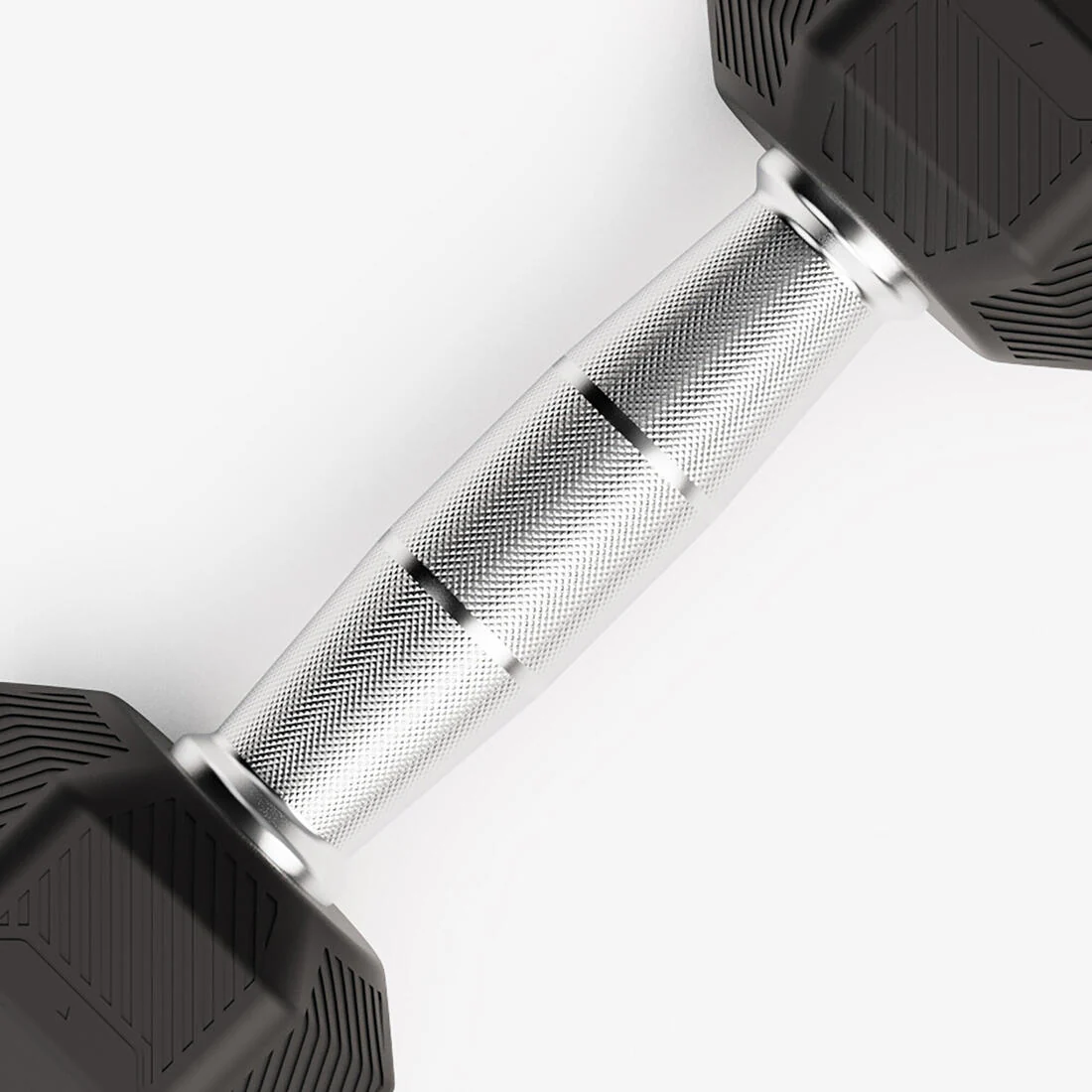 Mancuerna Crosstraining/Musculación Dumbbell Hexagonal Negro 2,5 kg - Image 3