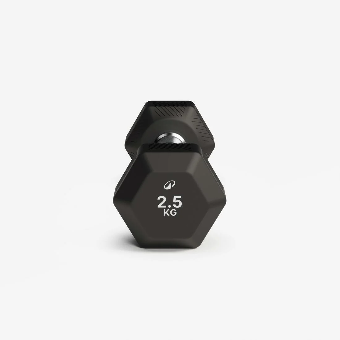 Mancuerna Crosstraining/Musculación Dumbbell Hexagonal Negro 2,5 kg - Image 4