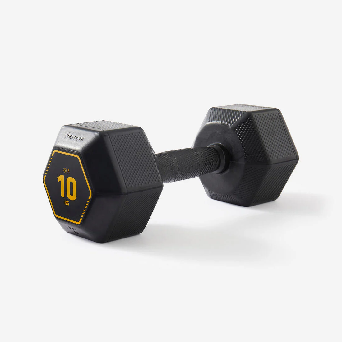 MANCUERNA HEXAGONAL MUSCULACIÓN 10 KG