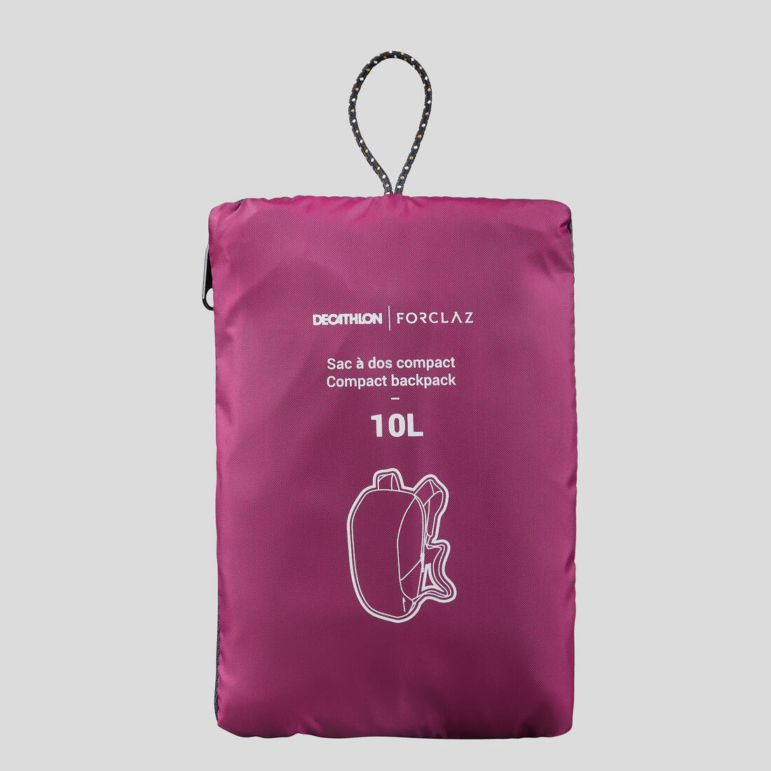 MOCHILA PLEGABLE 10L TRAVEL 100 - Image 16