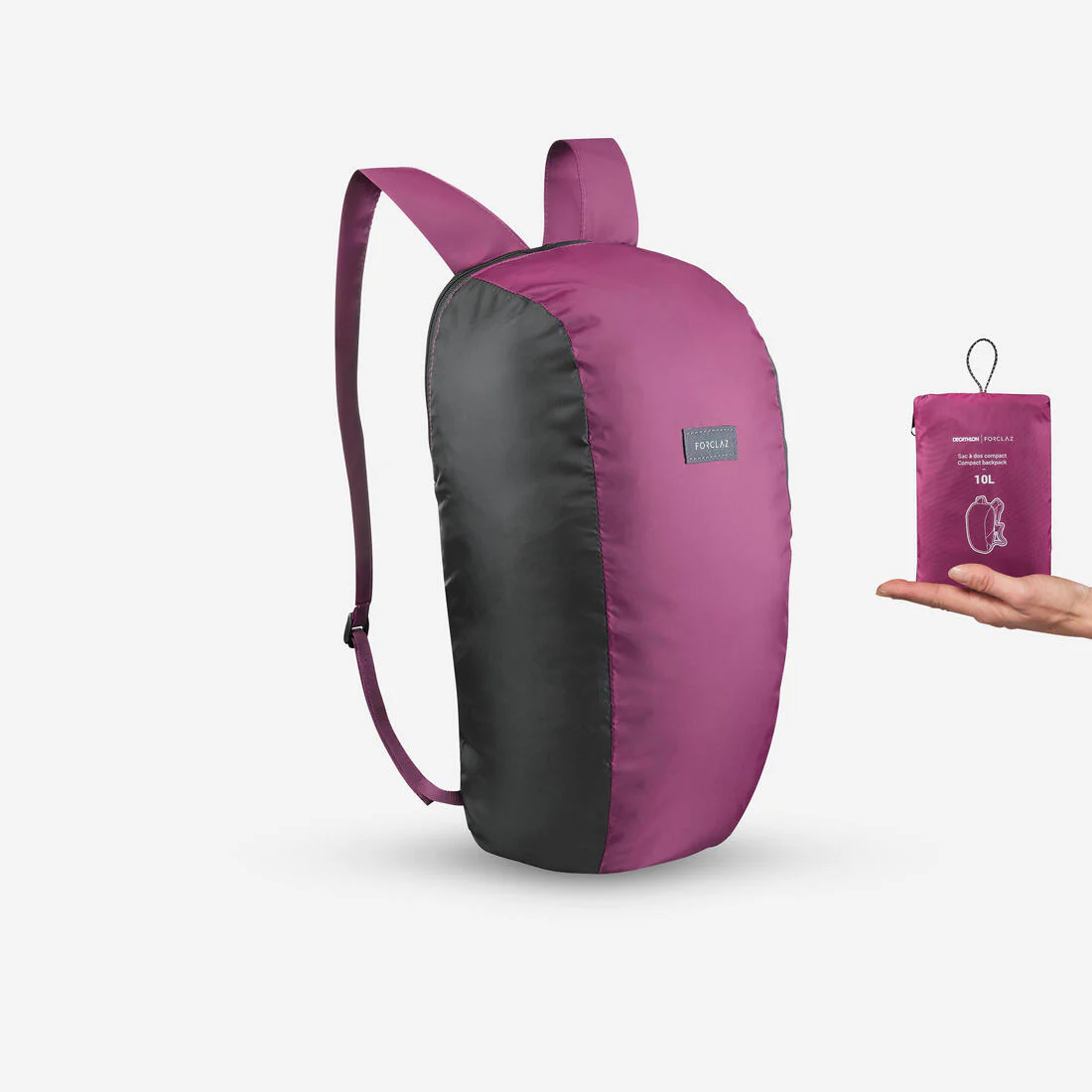 MOCHILA PLEGABLE 10L TRAVEL 100 - Image 2