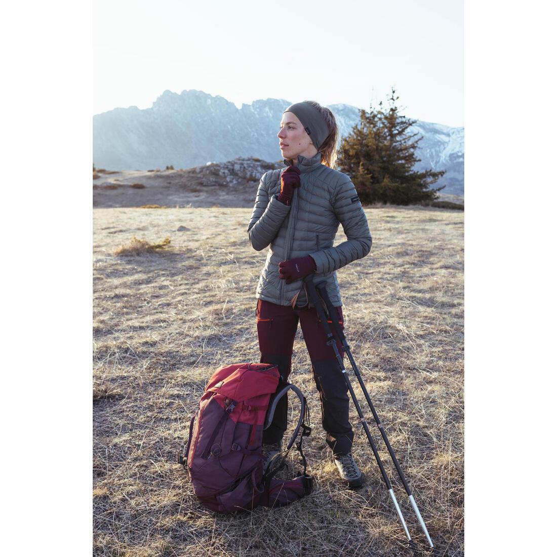 MOCHILA TREK100 EASYFIT 50 LITROS BURDEO - Image 9