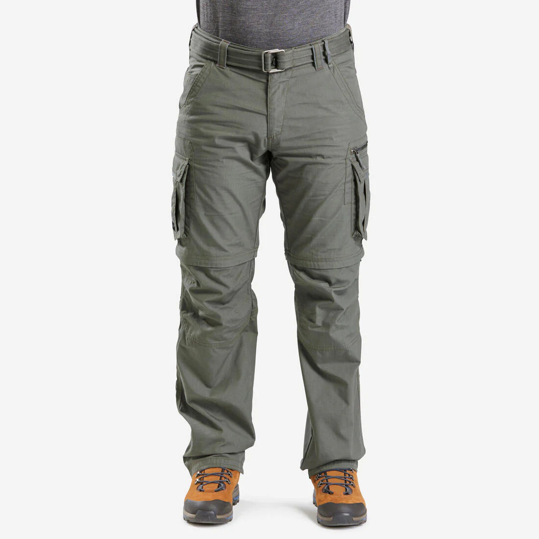 PANTALÓN CARGO 2 EN 1 DE SENDERISMO HOMBRE TRAVEL 500
