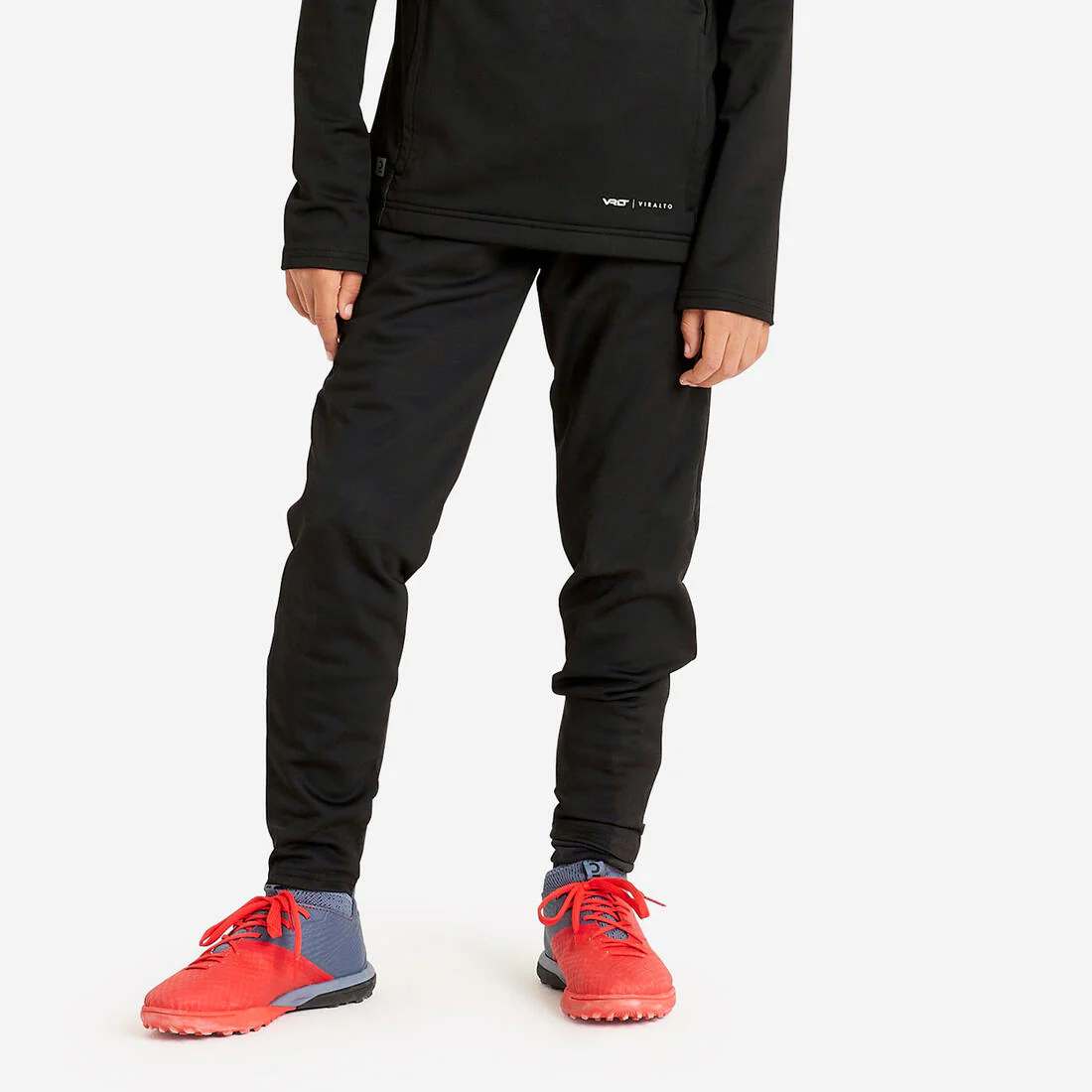 PANTALÓN DE FÚTBOL VIRALTO CLUB GRIS CARBONO Y NEGRO
