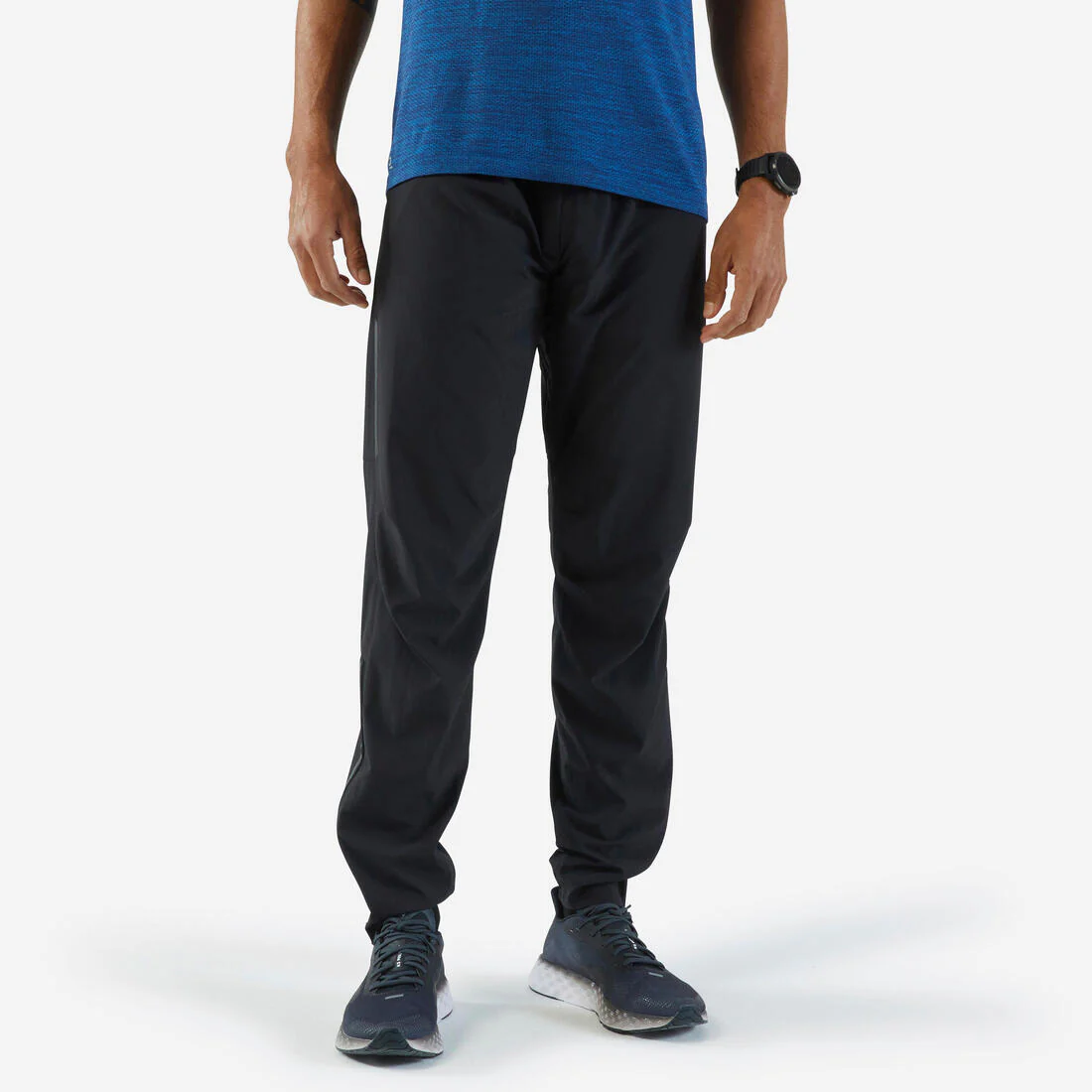 Pantalón de running ligero Hombre - KIPRUN Run 500 Light Negro