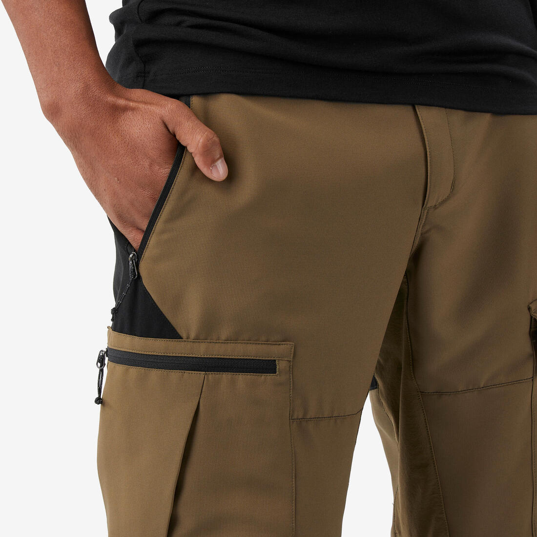 PANTALÓN DE SENDERISMO MONTAÑA RESISTENTE HOMBRE MT500 - Image 8