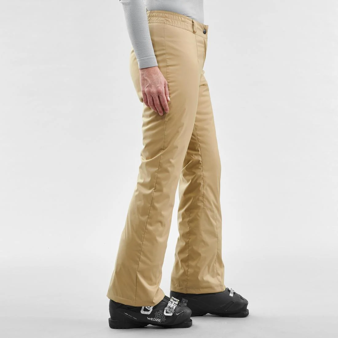 PANTALÓN DE SKI CÁLIDO MUJER 100 BEIGE - Image 4