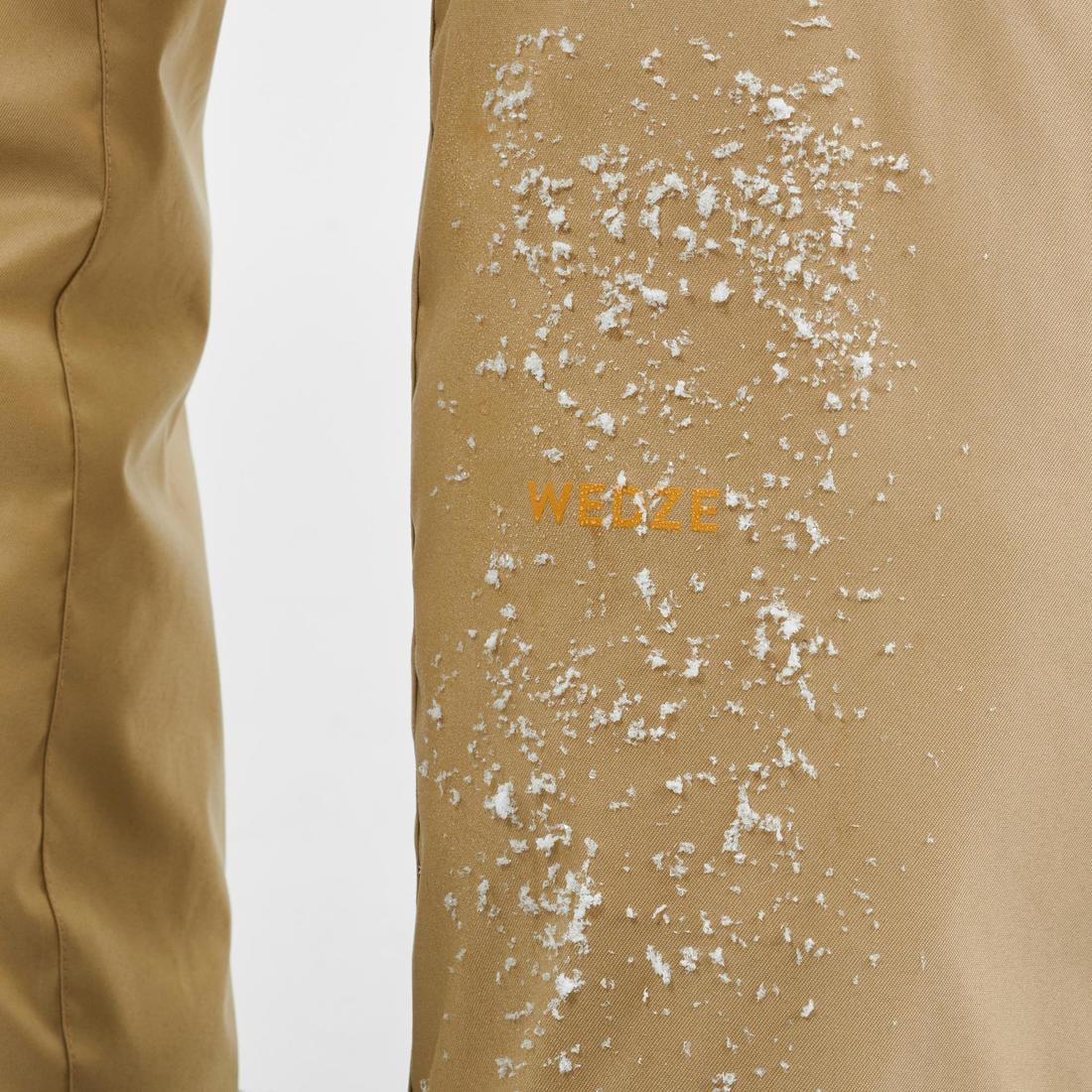 PANTALÓN DE SKI CÁLIDO MUJER 100 BEIGE - Image 8