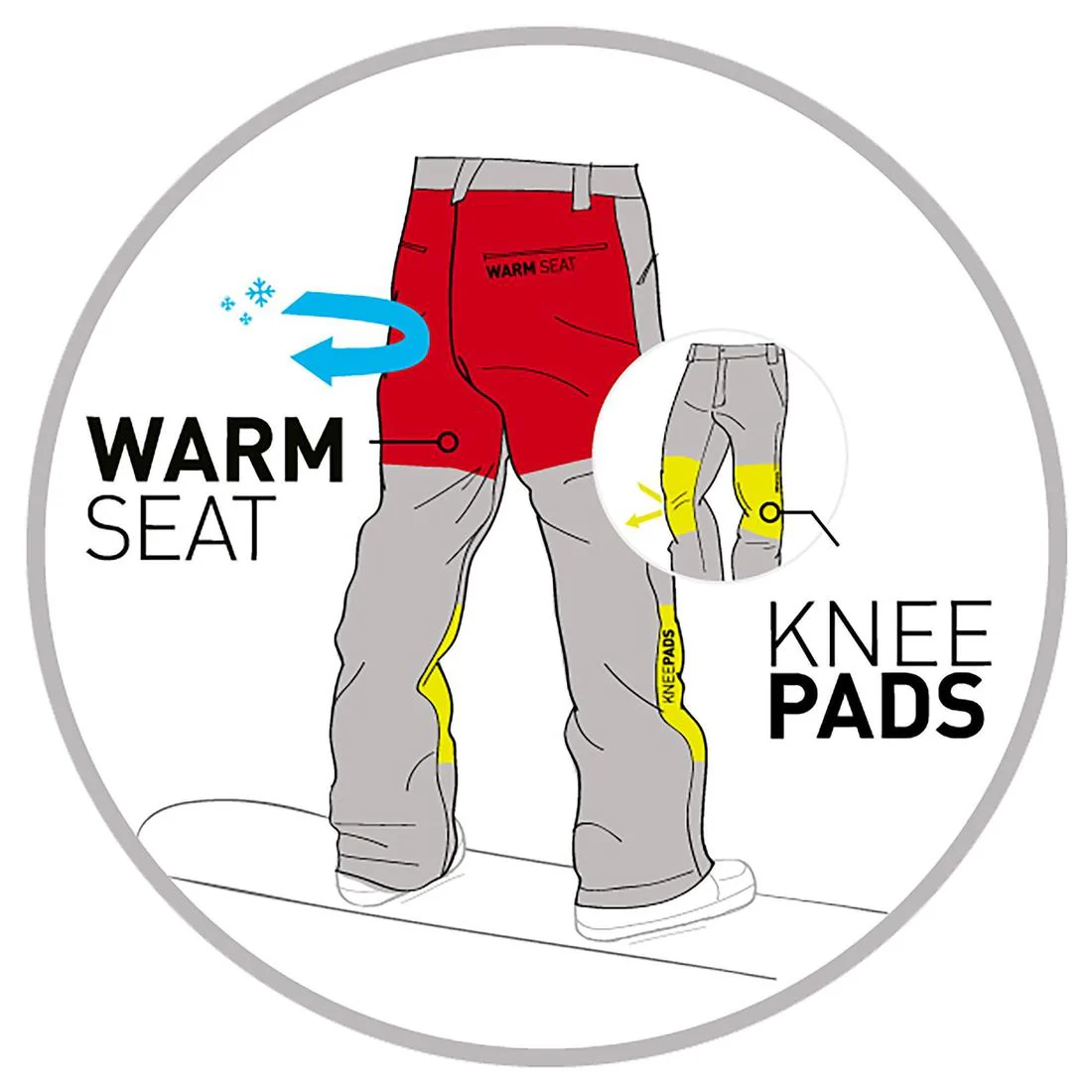 PANTALÓN SKI HOMBRE SNB 500 - Image 7