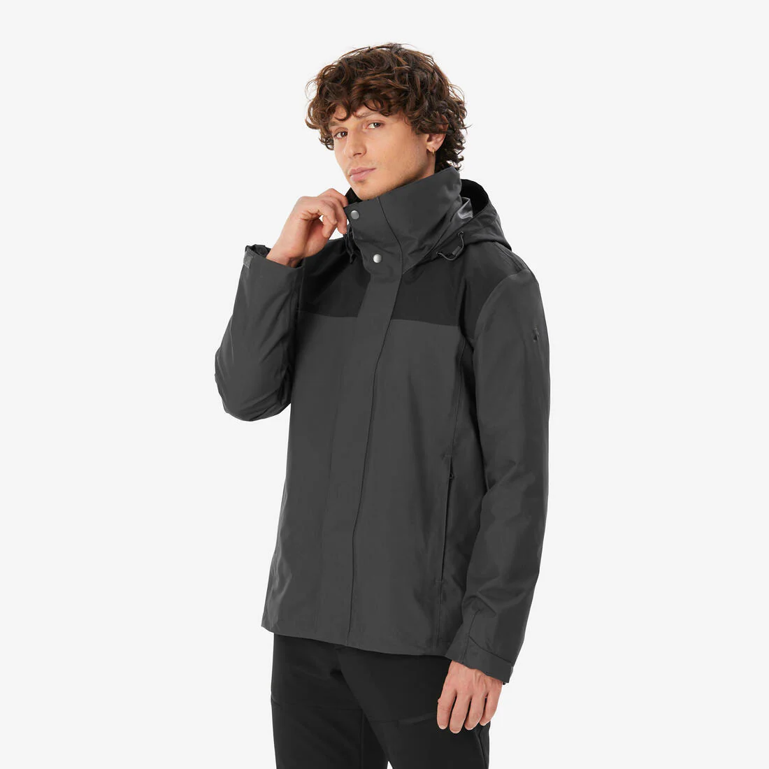 CHAQUETA 3EN1 DE SENDERISMO HOMBRE 0 °C NH100 IMPERMEABLE - Image 2
