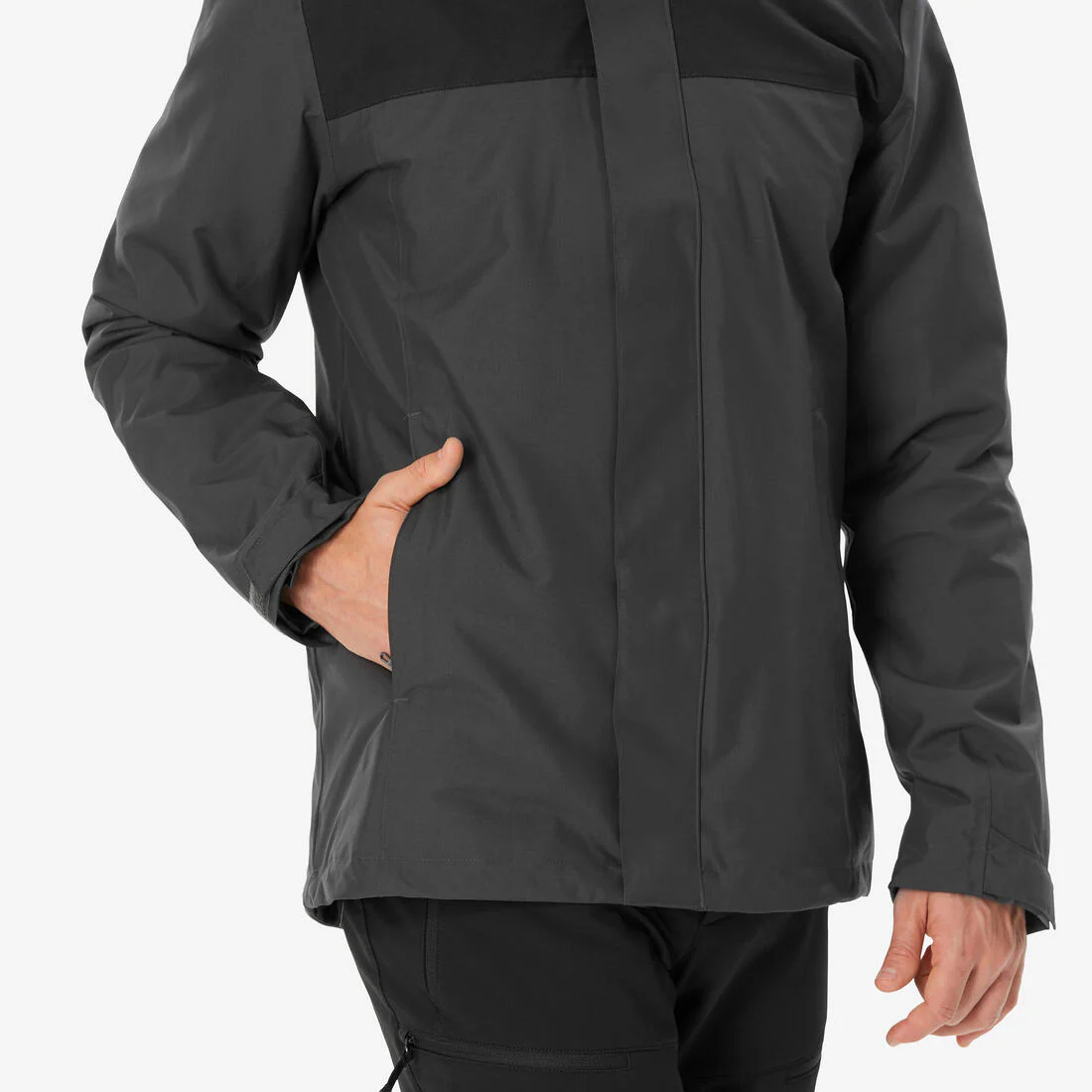 CHAQUETA 3EN1 DE SENDERISMO HOMBRE 0 °C NH100 IMPERMEABLE - Image 25