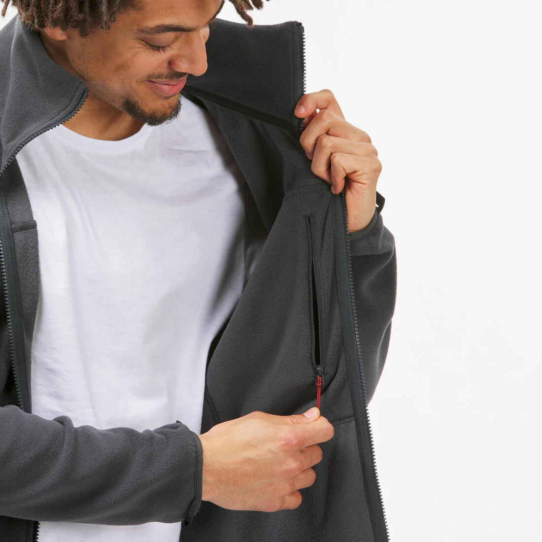 CHAQUETA 3EN1 DE SENDERISMO HOMBRE 0 °C NH100 IMPERMEABLE - Image 28