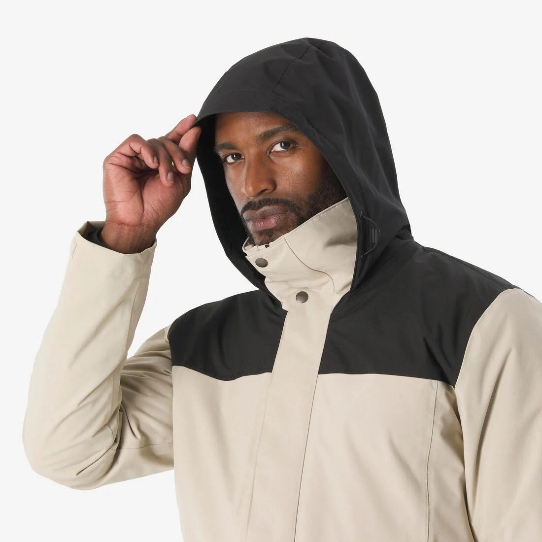 CHAQUETA 3EN1 DE SENDERISMO HOMBRE 0 °C NH100 IMPERMEABLE - Image 32