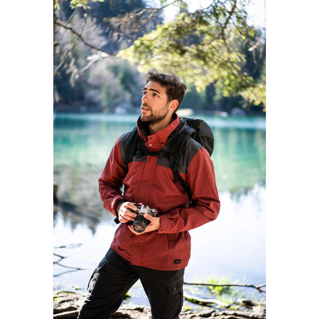 CHAQUETA 3EN1 DE SENDERISMO HOMBRE 0 °C NH100 IMPERMEABLE - Image 33