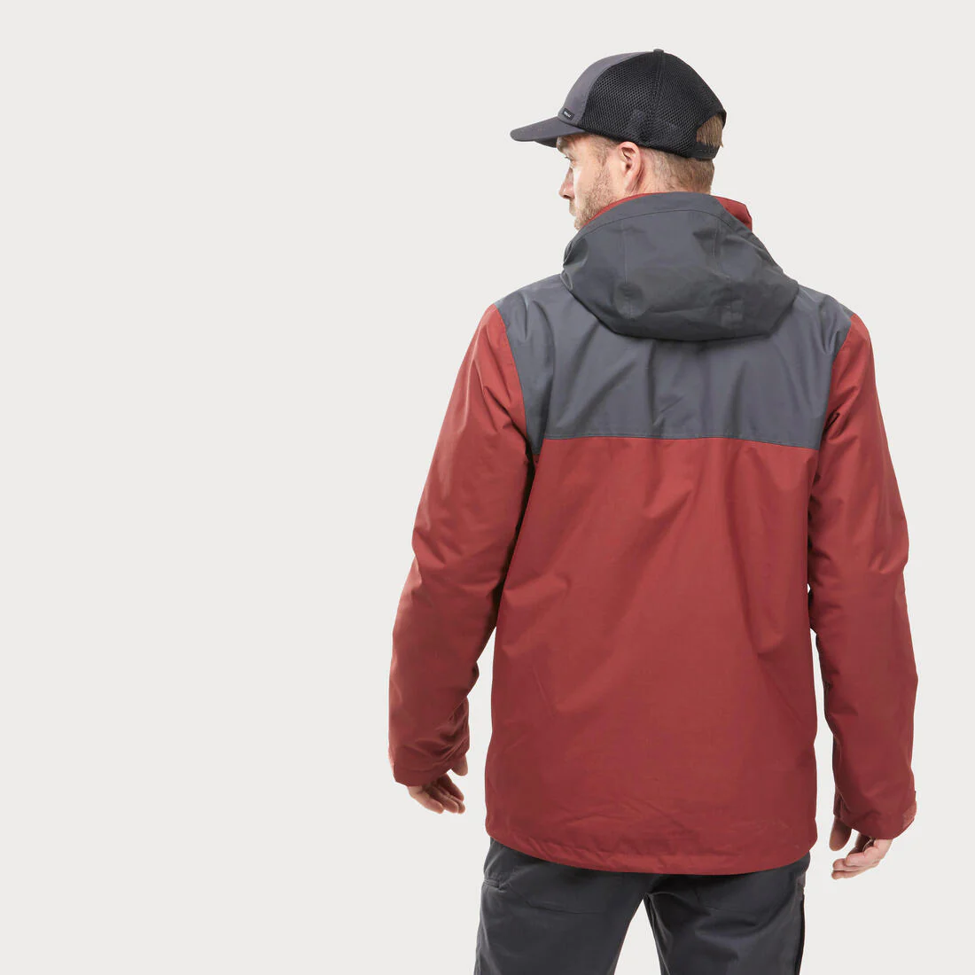 CHAQUETA 3EN1 DE SENDERISMO HOMBRE 0 °C NH100 IMPERMEABLE - Image 7