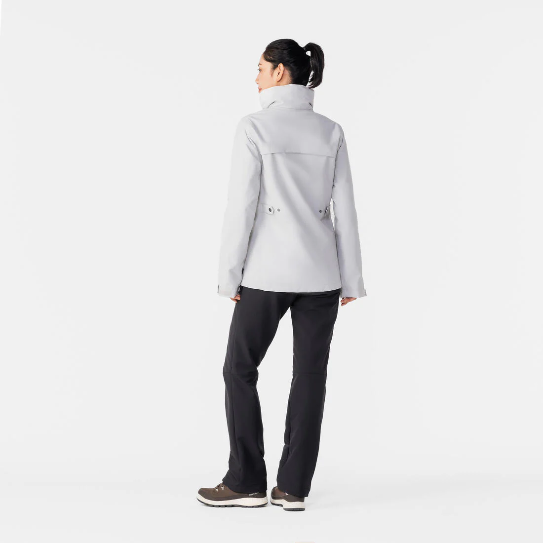 CHAQUETA 3EN1 DE SENDERISMO MUJER 0 °C NH100 IMPERMEABLE - Image 5