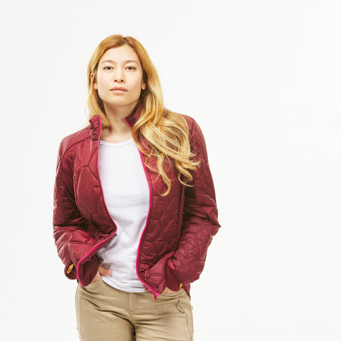 CHAQUETA 3EN1 DE SENDERISMO MUJER -10 °C SH500 IMPERMEABLE - Image 17