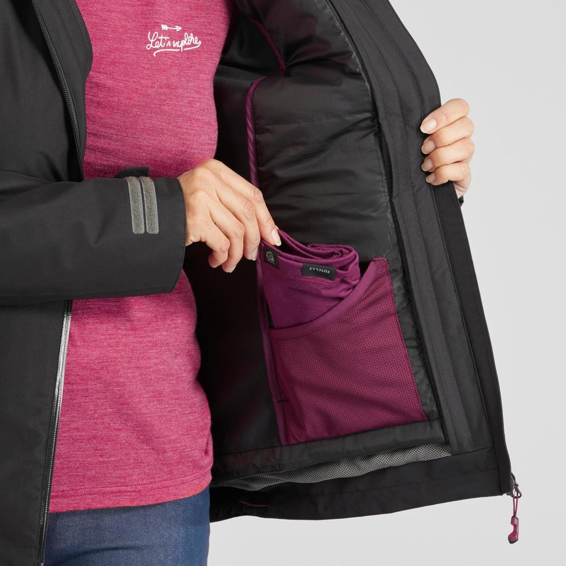 CHAQUETA 3EN1 DE SENDERISMO MUJER -10 °C SH500 IMPERMEABLE - Image 24