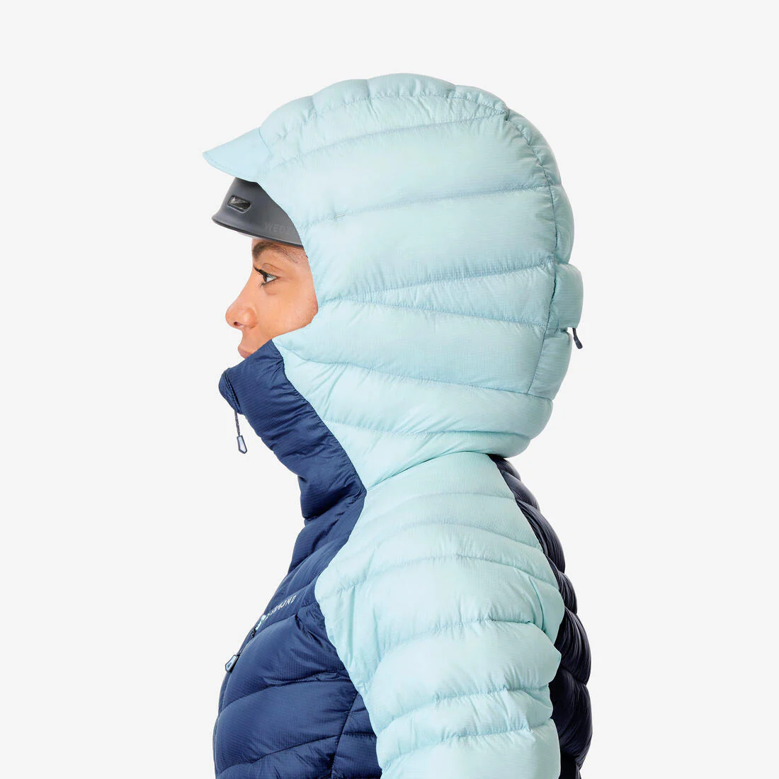 Chaqueta acolchada Plumón Alpinismo Mujer - Azul marino/azul ártico - Image 5