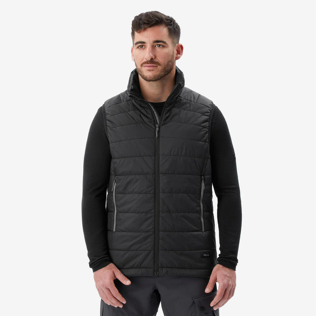 PARKA ACOLCHADA SINTÉTICA DE SENDERISMO HOMBRE MT100