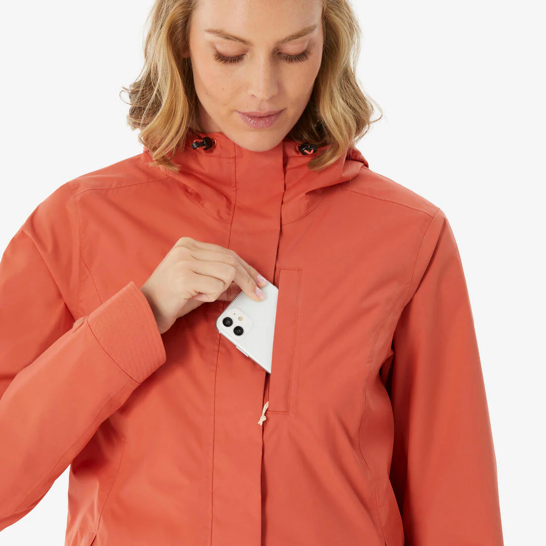 CHAQUETA DE SENDERISMO MUJER NH500 IMPERMEABLE - Image 32