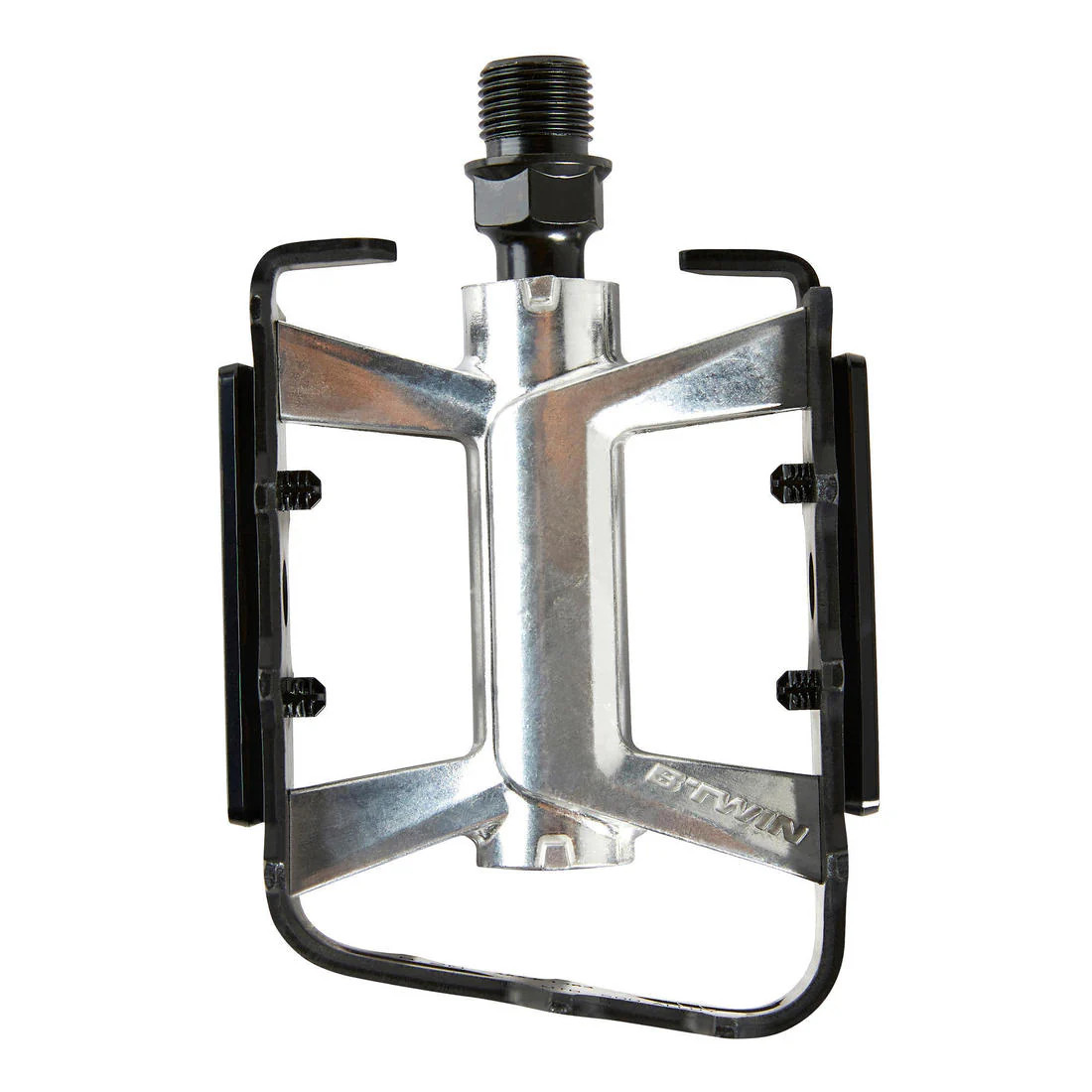 PEDALES PLANOS CICLISMO MTB 500 ALUMINIO