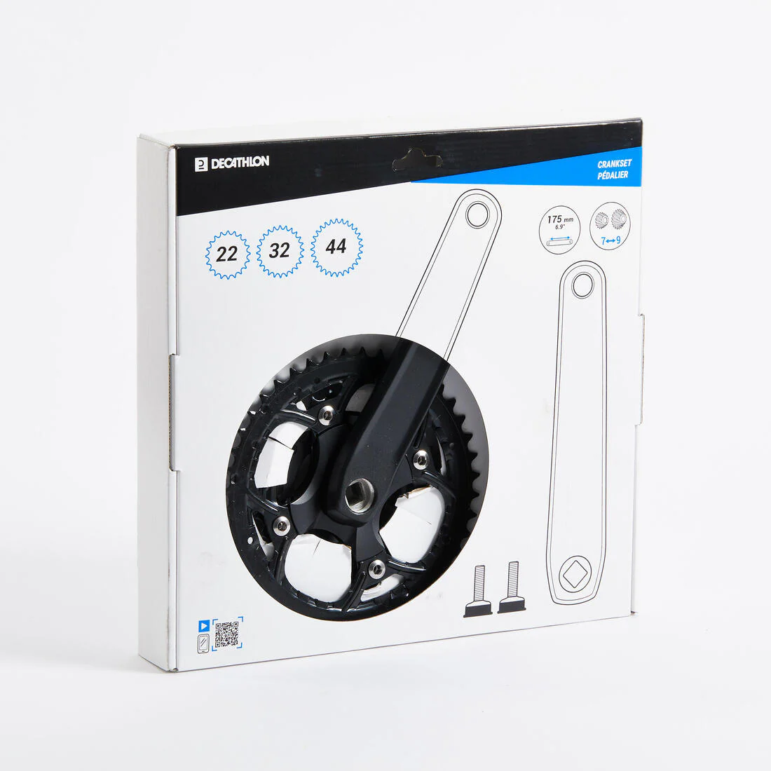 PEDALIER BICICLETA TRIPLE 7-8 Y 9 VELOCIDADES - Image 3