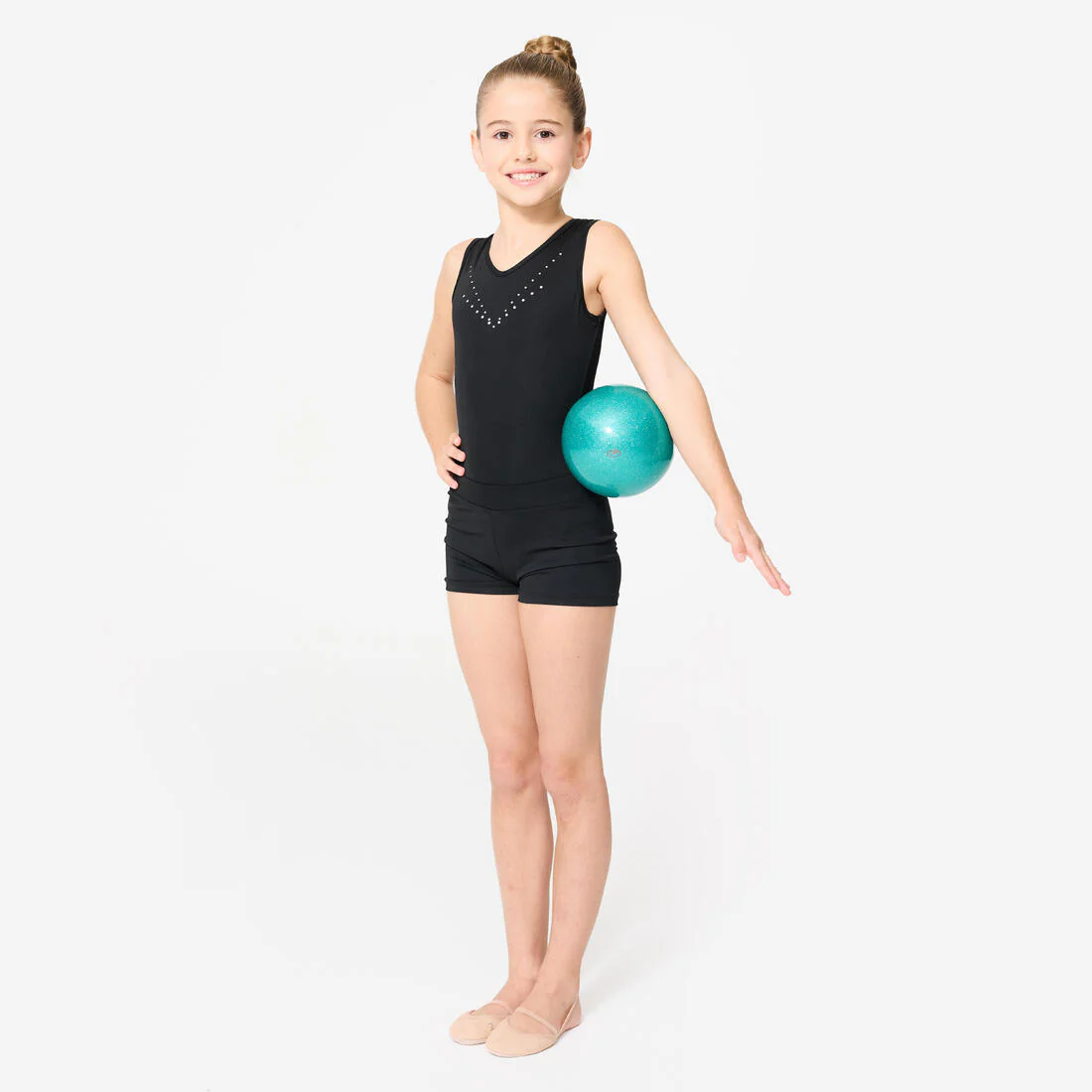 Pelota de Gimnasia Rítmica 165 mm Rosa Neón - Image 7