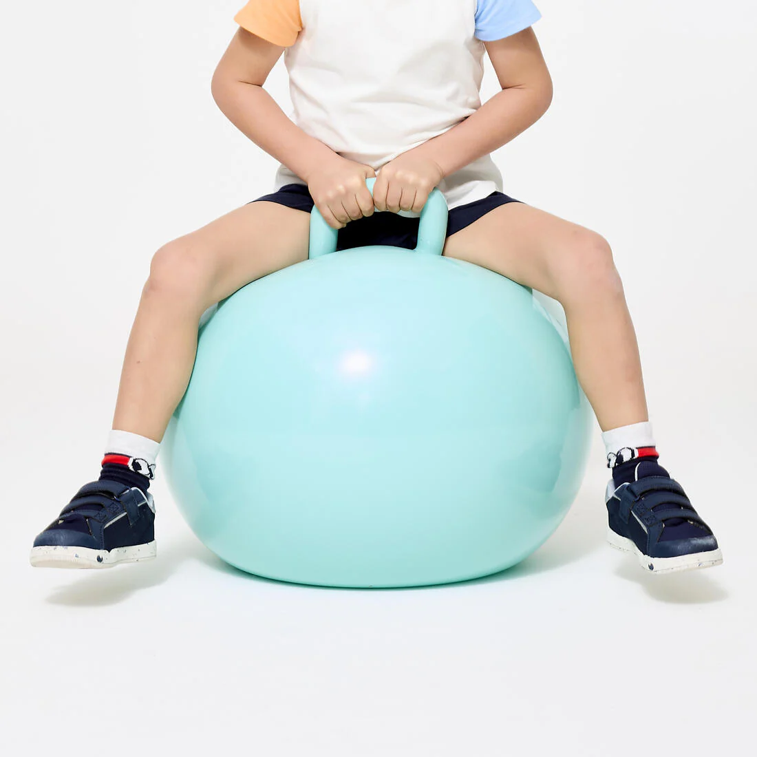 Pelota Saltarina para Niños 45 cm Celeste - Image 10