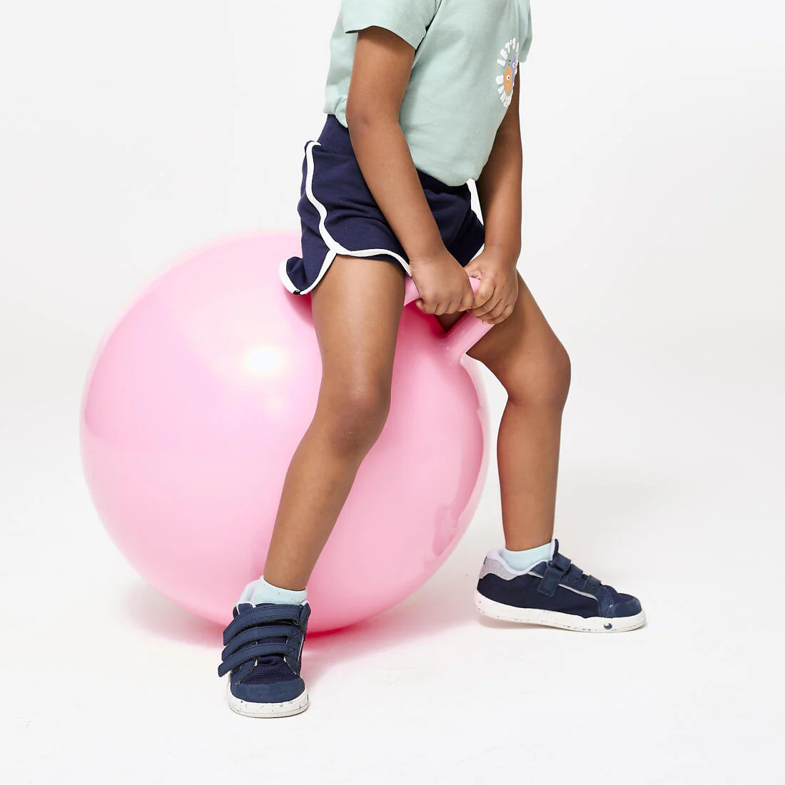 Pelota Saltarina para Niños 45 cm Celeste - Image 9