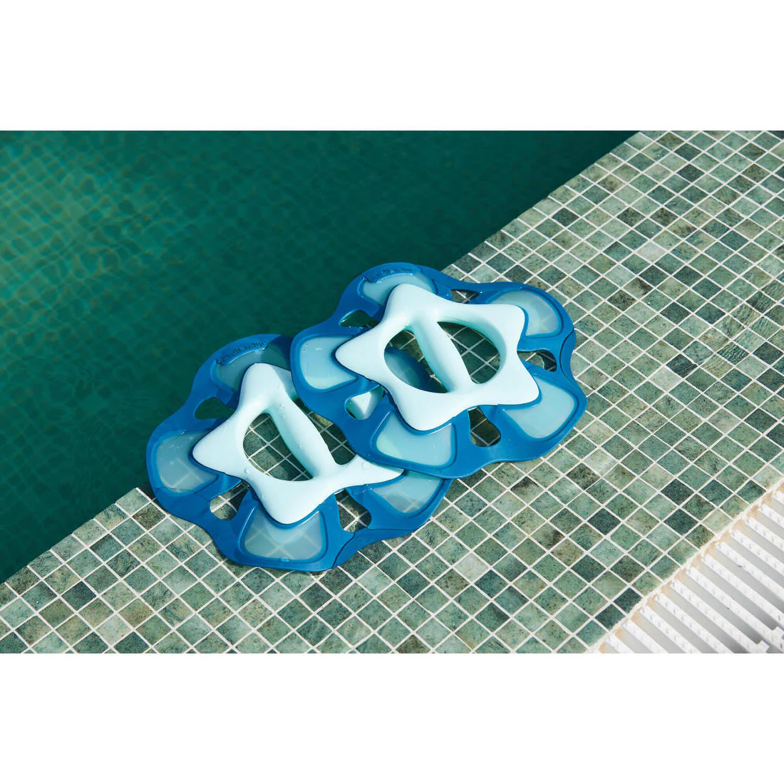 PAR PESAS ACUÁTICAS AQUAGYM PULLPUSH FLOWER S - Image 2