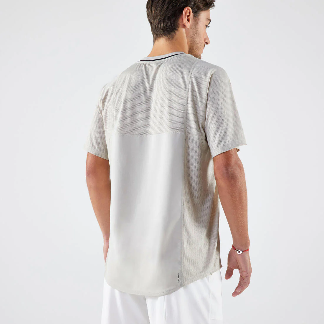 POLERA DE TENIS MANGA CORTA HOMBRE ARTENGO DRY MARINO GAËL MONFILS - Image 10