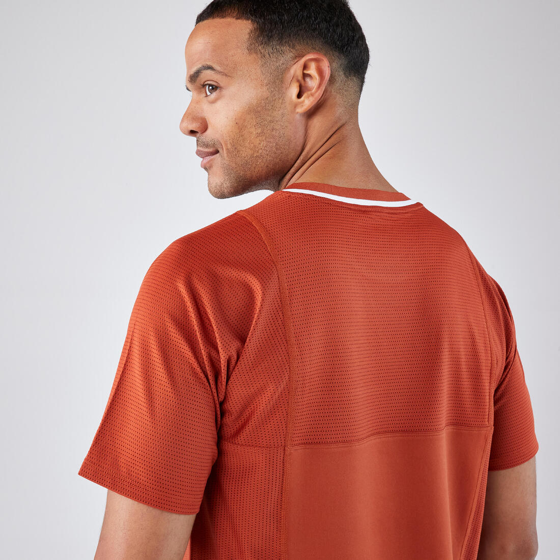 POLERA DE TENIS MANGA CORTA HOMBRE ARTENGO DRY MARINO GAËL MONFILS - Image 13